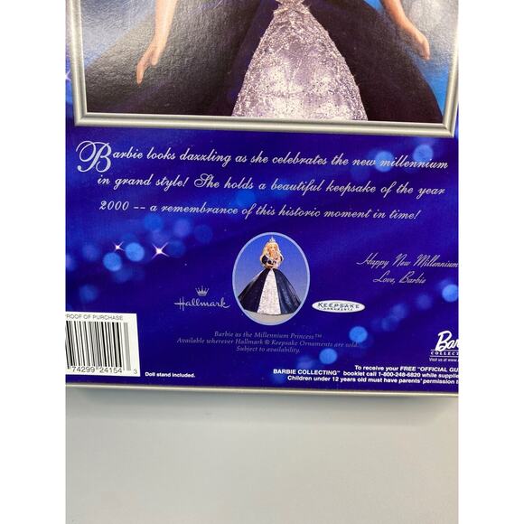 Mattel Millennium Princess 2000 Barbie Doll Special Edition Sealed New In Box - Picture 6 of 10